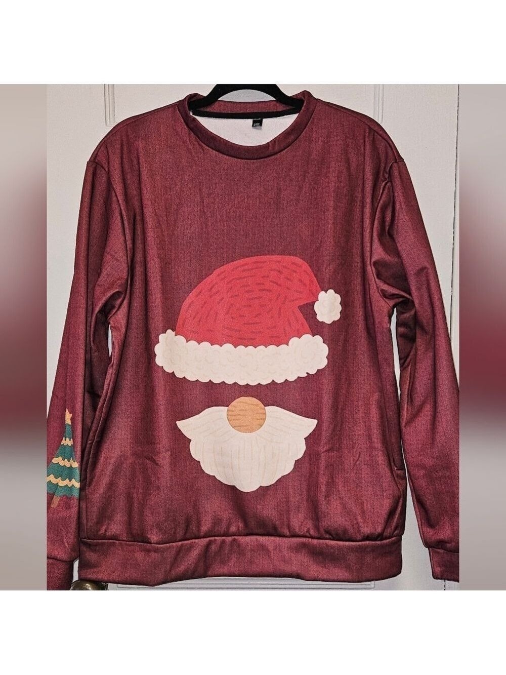 Cozy Christmas Fleece-Lined Sweatshirt – Holiday Pullover